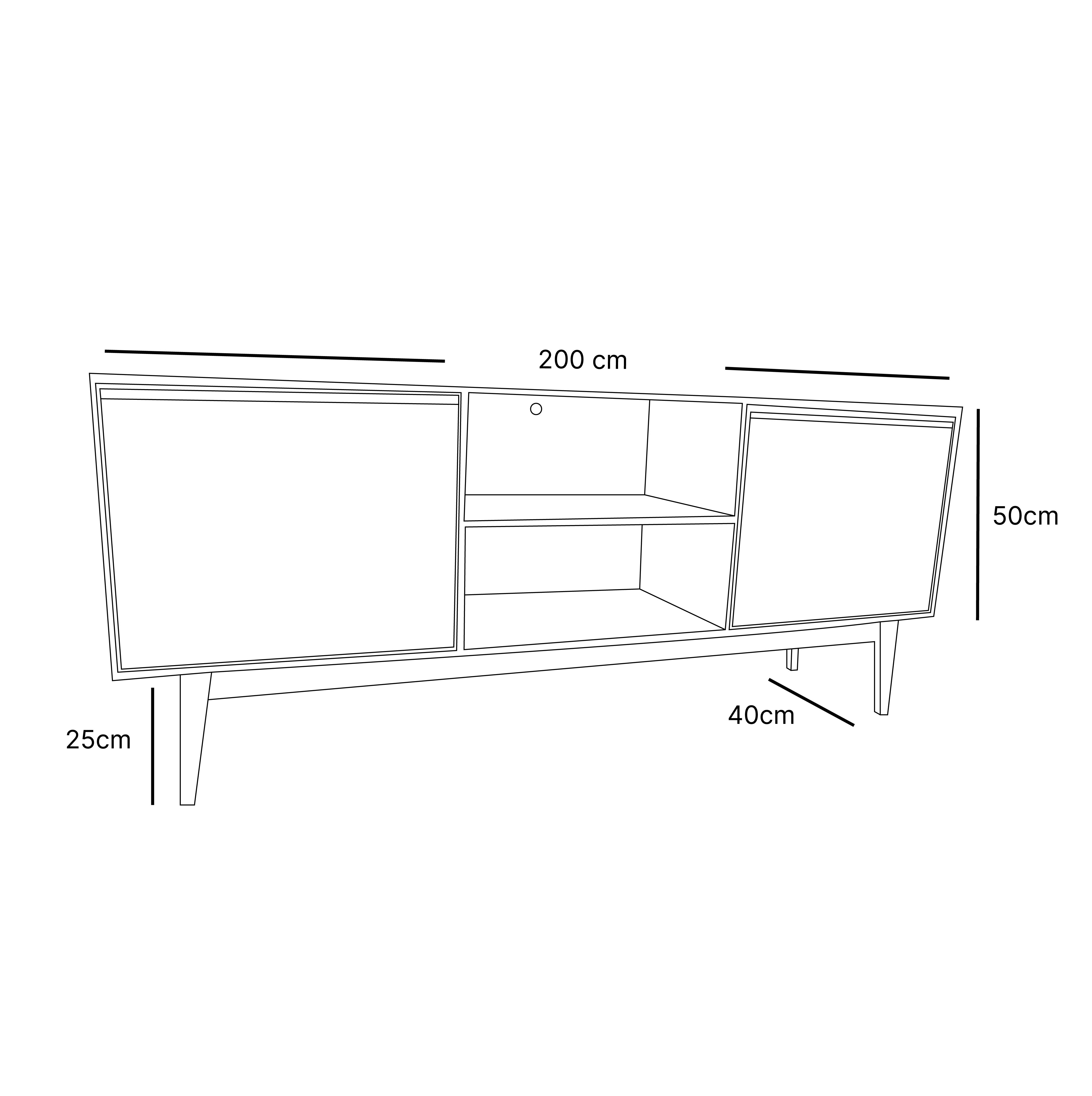 Uapali - Mueble de TV o Buferera
