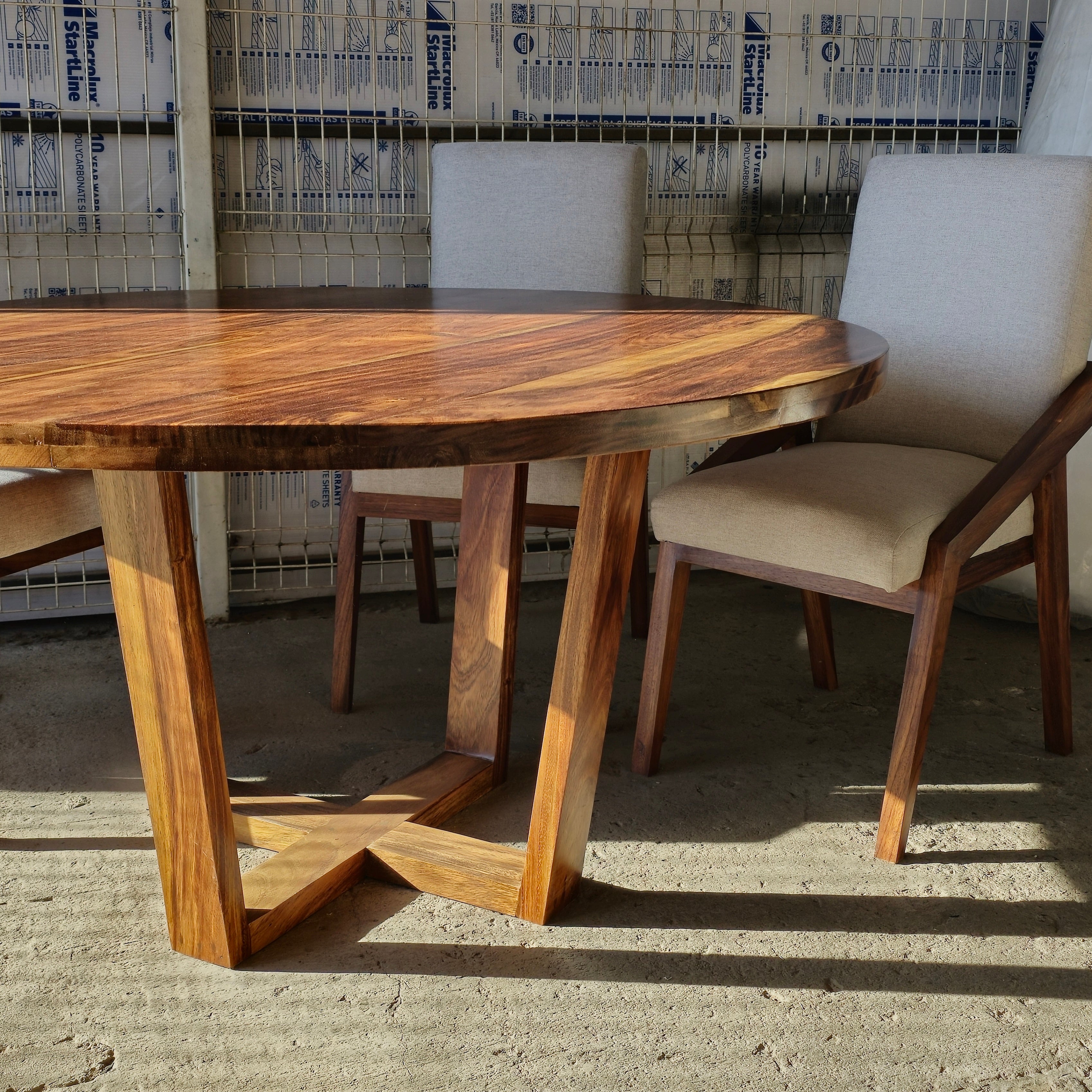 Tlako - Silla para comedor Gris Claro