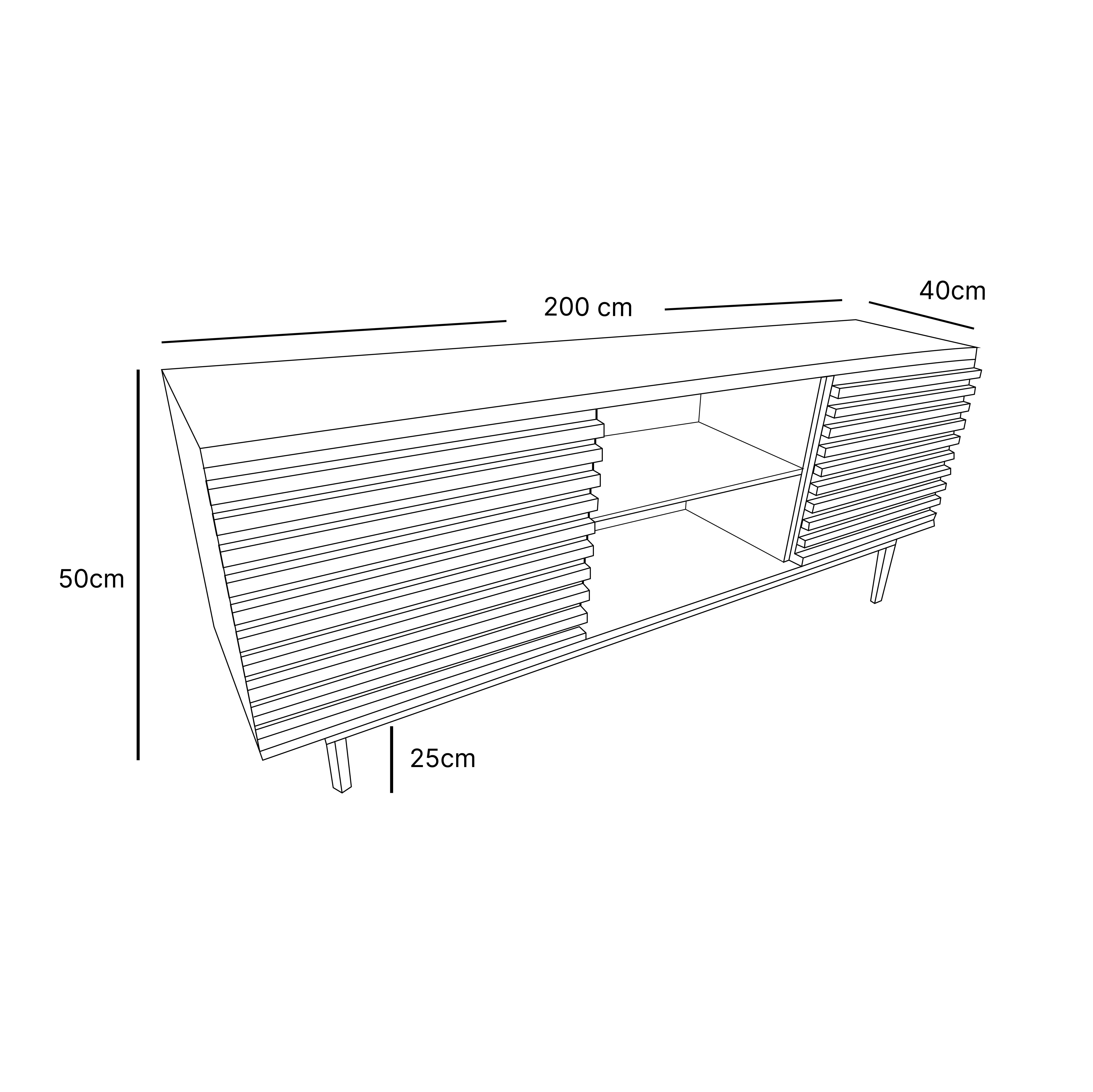 Motekak - Bufetera o Mueble de TV