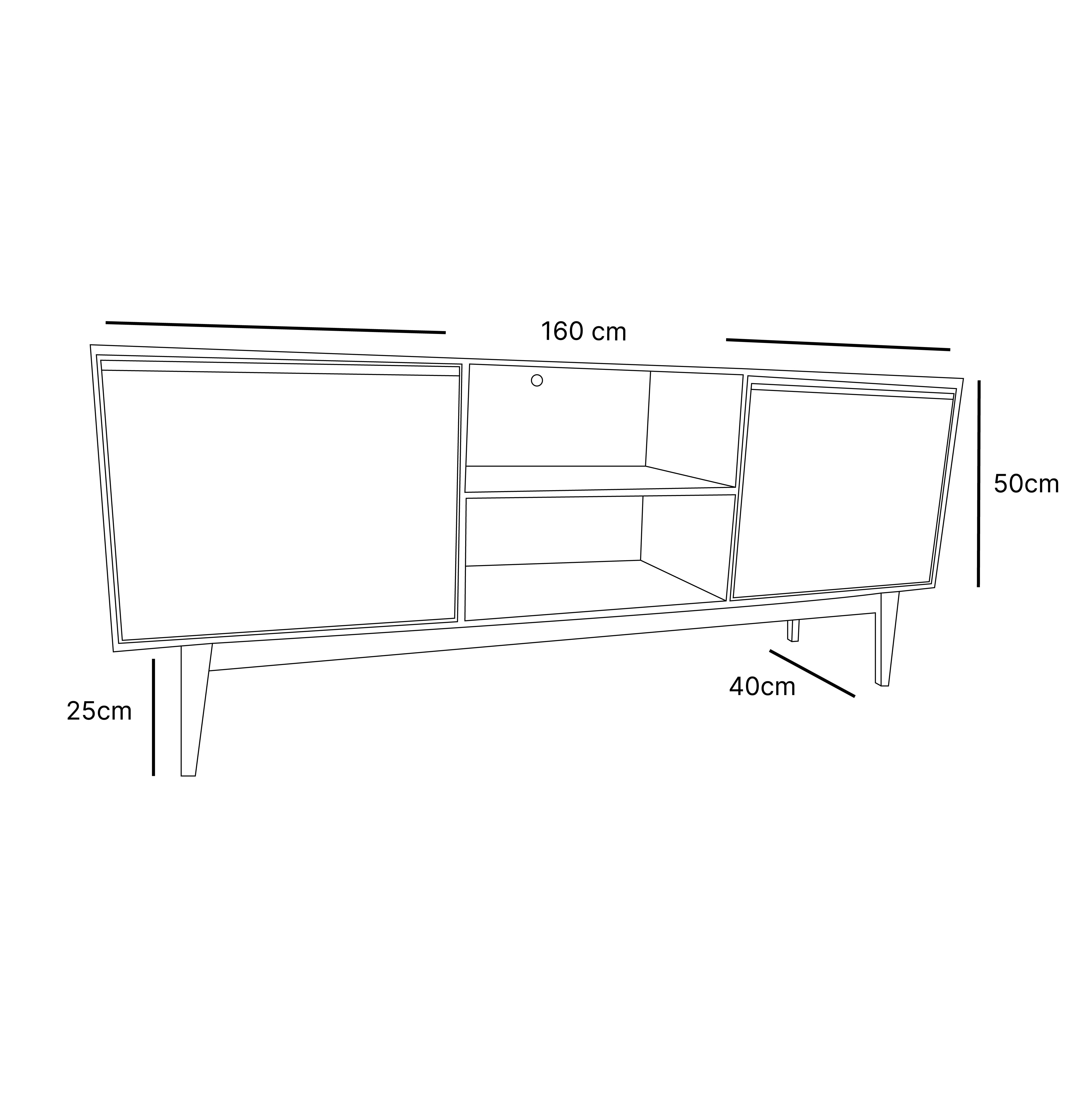 Uapali - Mueble de TV o Buferera