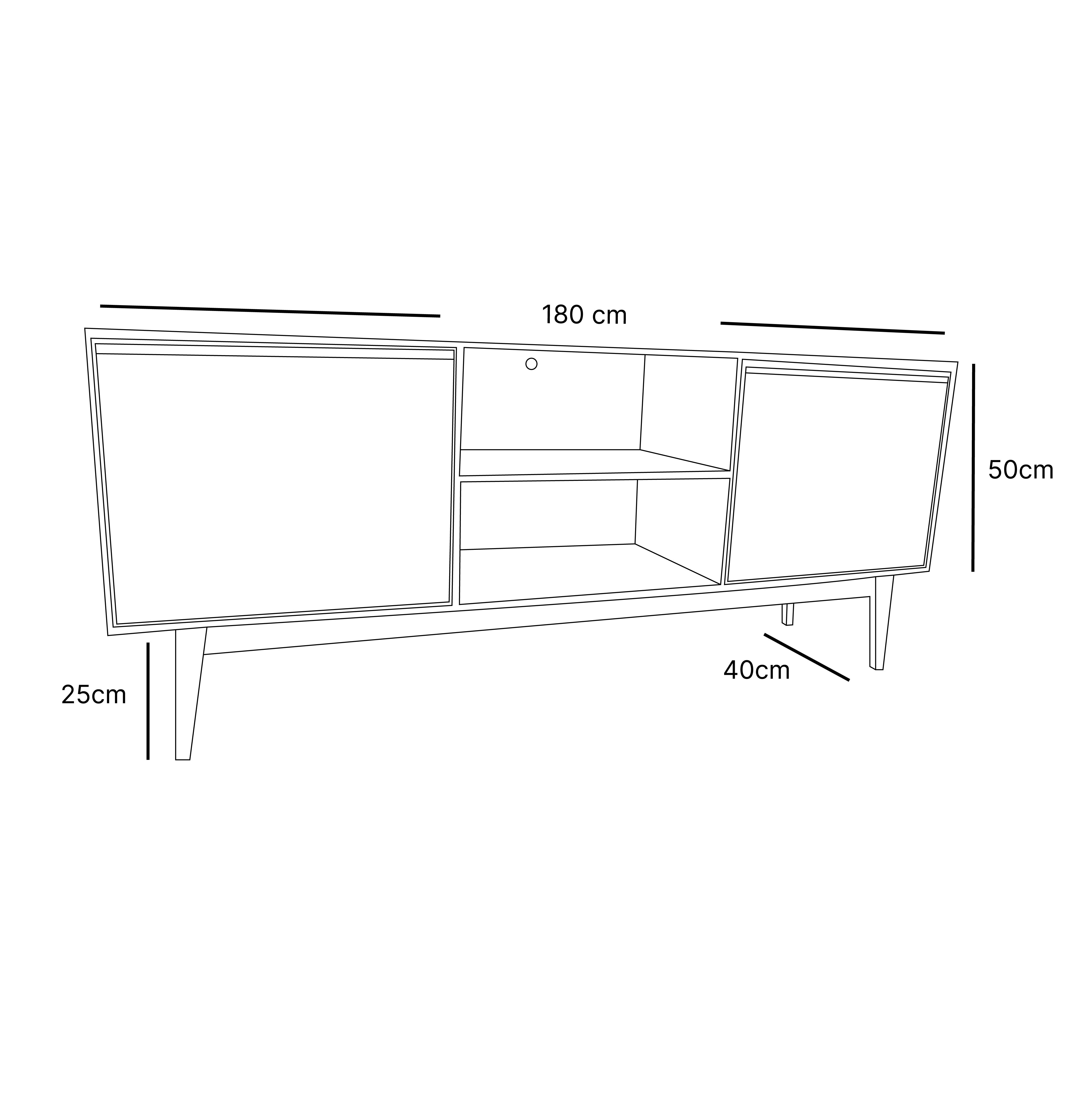 Uapali - Mueble de TV o Buferera